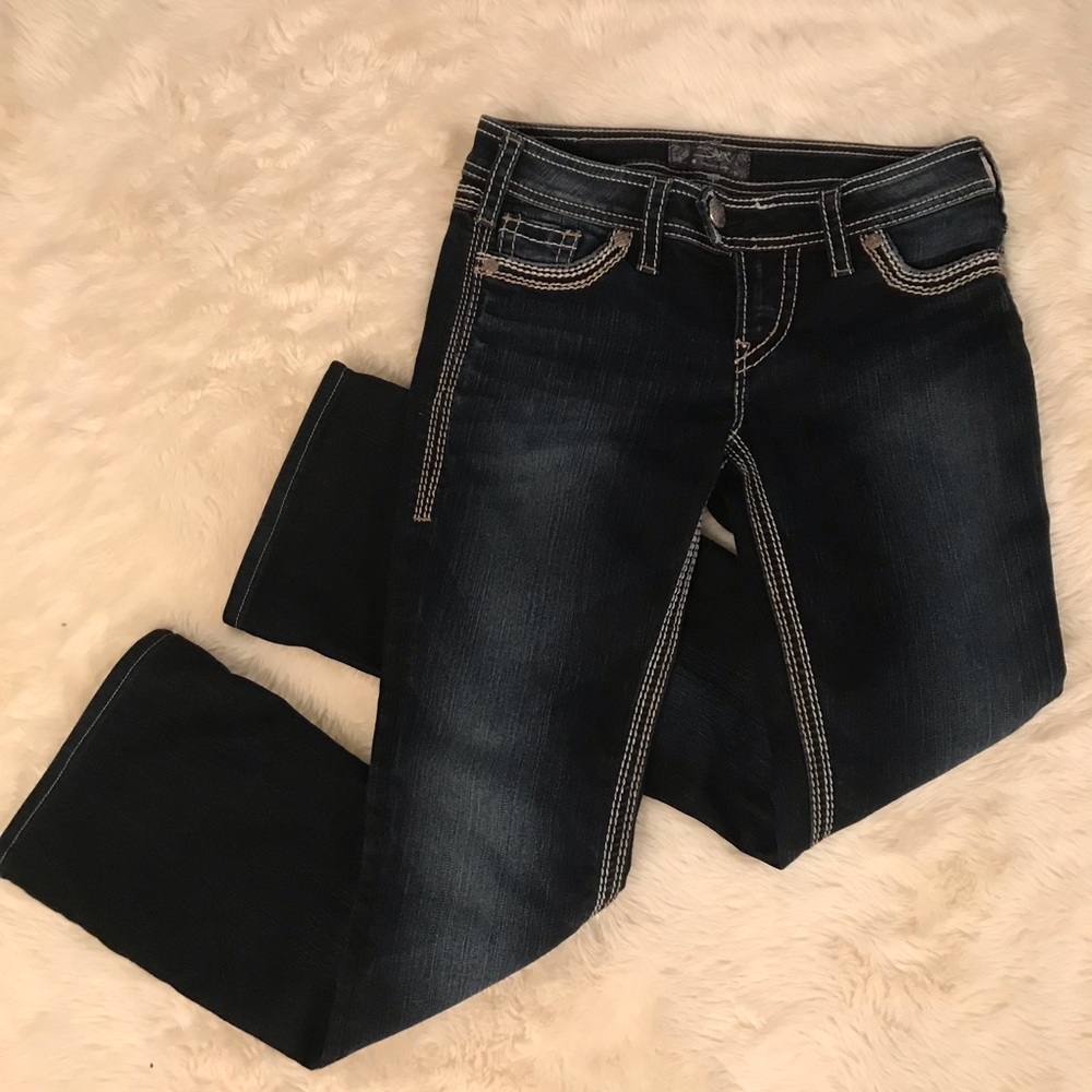Silver Jeans Size 27 Petite Women's Bootcut Size 4